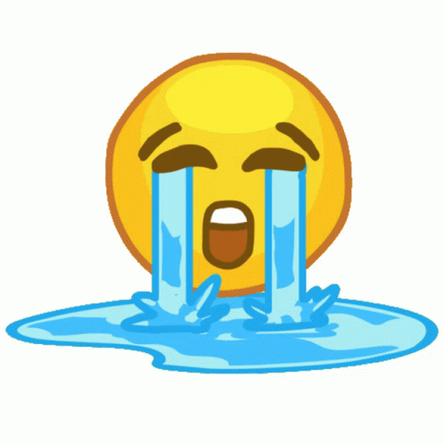 Crying Emoji Crying Sticker - Crying Emoji Crying Sad - Descubre y ...