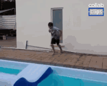 Surfing Pool GIF