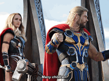 Thor Many Children GIF - Thor Many Children Children GIFs