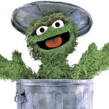 Oscar The Grouch Sesame Street GIF - Oscar The Grouch Sesame Street Green GIFs