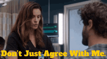 Station19 Carina Deluca GIF - Station19 Carina Deluca Dont Just Agree With Me GIFs