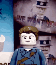 Bucky Salute GIF - Bucky Salute Lego GIFs