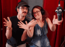Andy The Frenchy Andy St Louis GIF - Andy The Frenchy Andy St Louis Jazz Hands GIFs