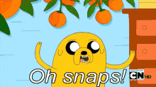 Oh Snaps GIF - Jake Adventuretime Ohsnaps GIFs