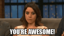 Awesome Lip Reading GIF - Awesome Lip Reading Youre Awesome GIFs