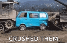 Van Crushed GIF - Van Crushed It GIFs