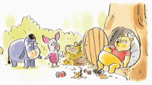Winnie The Pooh Eeyore GIF - Winnie The Pooh Pooh Eeyore GIFs