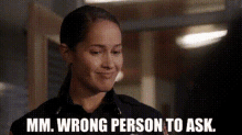 Station19 Andy Herrera GIF - Station19 Andy Herrera Wrong Person To Ask GIFs