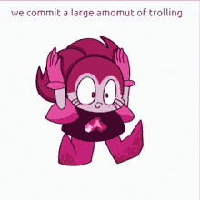 We Do A Little Trolling Spinel GIF - We Do A Little Trolling Spinel Steven Universe GIFs
