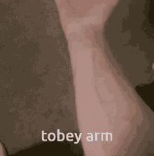 Tobey Cool Arm Yes Tobey GIF - Tobey Cool Arm Yes Tobey Arm GIFs