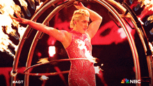 Dancing With Fire America'S Got Talent GIF - Dancing With Fire America'S Got Talent Performing GIFs