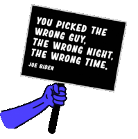 You Picked The Wrong Guy The Wrong Night Sticker - You Picked The Wrong Guy The Wrong Night The Wrong Time Stickers
