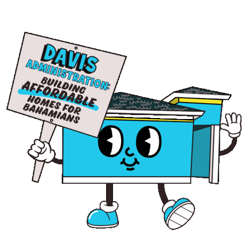 Davis Administration Building Affordable Homes For Bahamians Bahamas Forward Sticker