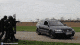 a volkswagen with a license plate that says bu gs dz