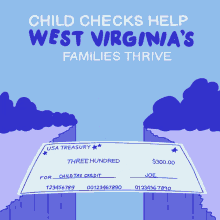 Child Checks Help West Virginias Families Thrive Checks GIF - Child Checks Help West Virginias Families Thrive Checks Families GIFs