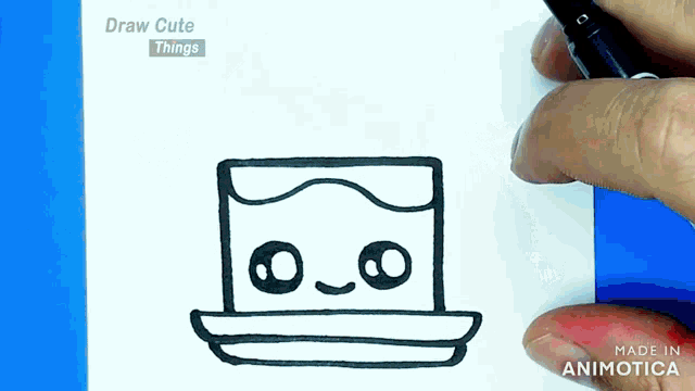 Draw Cute Things How To Draw GIF - Draw Cute Things How To Draw Drawing  Gifs - Discover & Share GIFs