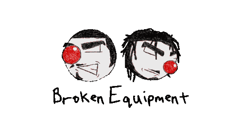 Broken Equipment Filnobep Sticker