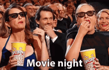 Movie Night GIF - Movie Night Movie Popcorn GIFs