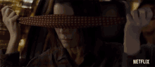 Covering Eyes Blindfold GIF - Covering Eyes Blindfold Cover GIFs