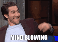 Jake Gyllenhaal Mind Blown GIF - Jake Gyllenhaal Mind Blown Mind Blowing GIFs
