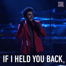 If I Held You Back At Least I Held You Close The Weeknd GIF