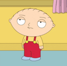 a cartoon character named stewie is holding a ball