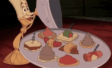 Be Our Guest GIF - Be Our Guest Beauty And The Beast Taste GIFs