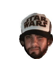 Star Wars Head Sticker - Star Wars Head Wink Stickers