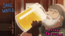 Anime Tequila GIF - Anime Tequila Save Water GIFs