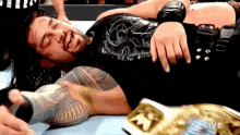 Roman Reigns Wwe GIF - Roman Reigns Wwe Intercontinental Champion GIFs