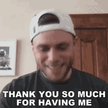 Thank You So Much For Having Me Gus Kenworthy GIF - Thank You So Much For Having Me Gus Kenworthy Great Britain GIFs