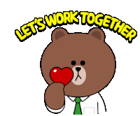 Lets Work Together Work Sticker - Lets Work Together Work Office Stickers