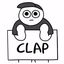 clapping man