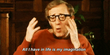 Woody Allen Imagination GIF