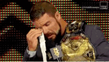 Bobby Roode Cry GIF - Bobby Roode Cry Crying GIFs