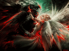 Demon Angel GIF - Demon Angel Love GIFs
