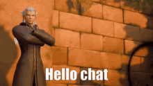 Xemnas Hello Chat GIF - Xemnas Hello Chat Kingdom Hearts GIFs