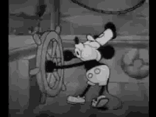 Steamboat Mickey GIF - Mickey Mouse Whistle Happy GIFs