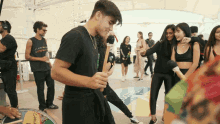 Bailey May Happy GIF - Bailey May Happy Drums GIFs