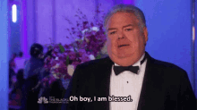 Oh Boy, I Am Blessed. GIF - Parks And Rec Jim O Heir Jerry Gergich GIFs