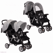 Twin Stroller Double Stroller GIF - Twin Stroller Double Stroller GIFs