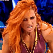 Becky Lynch Angry GIF - Becky Lynch Angry Fired Up GIFs