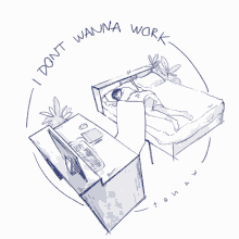 Dont Want To Work Tired GIF - Dont Want To Work Tired Work GIFs