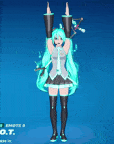 hatsune miku is a character in a video game called hatsune miku