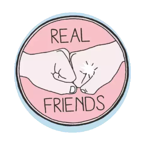 Friends Real Sticker - Friends Real Mvp Stickers