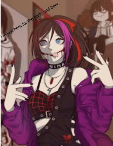 Girl to Jeff the killer on Make a GIF