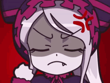 overlord shalltear pissed irritated annoyed