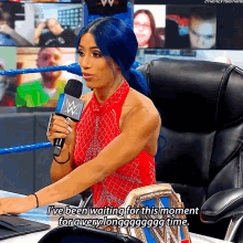 Sasha Banks Ive Been Waiting For This Moment GIF - Sasha Banks Ive Been Waiting For This Moment For A Very Long Time GIFs