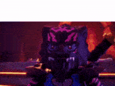 a picture of a ninjago character with the words " yeet " on the bottom