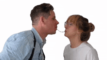 eating a noodle brian lagerstrom lorn sharing a noodle spaghetti kiss